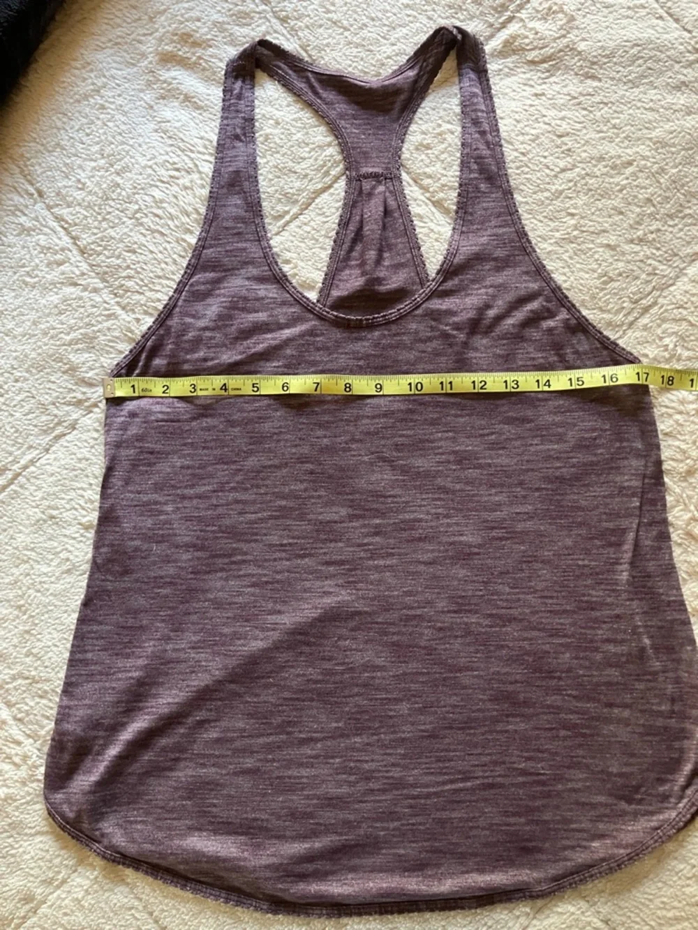 🍋lululemon athletica - Women’s Heather Purple Racerback Tank Top - Picture 5 of 6